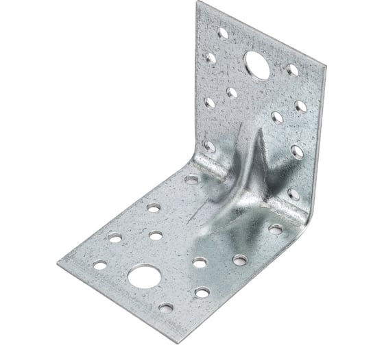 Крепежный усиленный уголок СЗХИ KUU 2 мм, 70x70x55 мм 710-0175