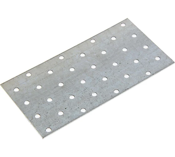 Крепежная пластина СЗХИ 80x160x2 мм покрытие цинк КПК01092