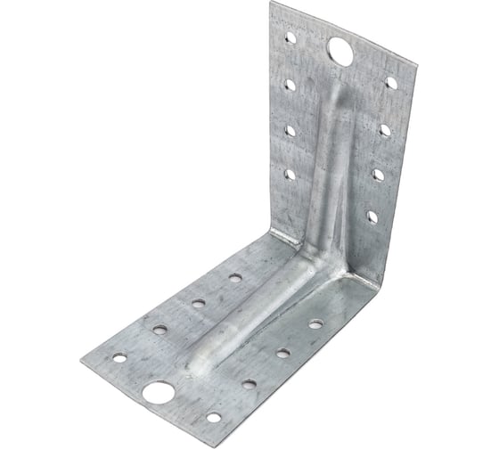 Крепежный усиленный уголок СЗХИ KUU 2 мм, 105x105x65 мм 710-0196