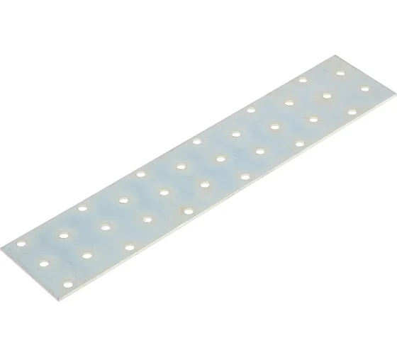Крепежная пластина СЗХИ 50x240x2 мм, цинк, 1 шт КПК00907