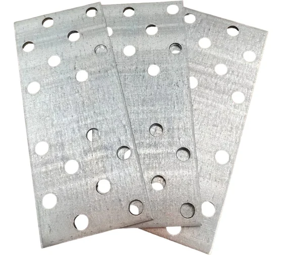 Пластина крепёжная соединительная СЗХИ 40x100 ОЦ, 4 шт.