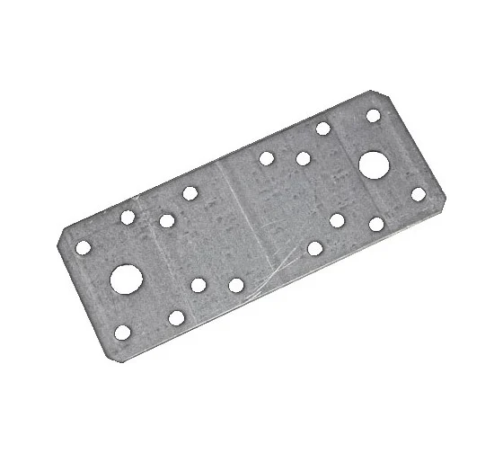 Перфорированная прямая пластина СЗХИ 55х140х2.0 отв. разн. диам., Ц 10 шт. СЗХИ КПК00398