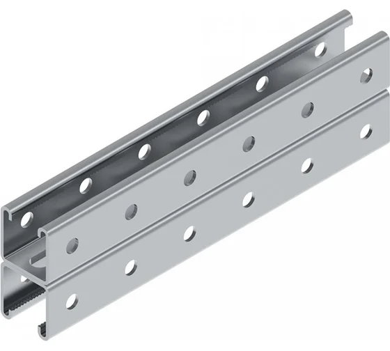 Двойной профиль STRUT СЗХИ HDZ ПСД 41x41x2200 мм, 2 мм, 1 шт