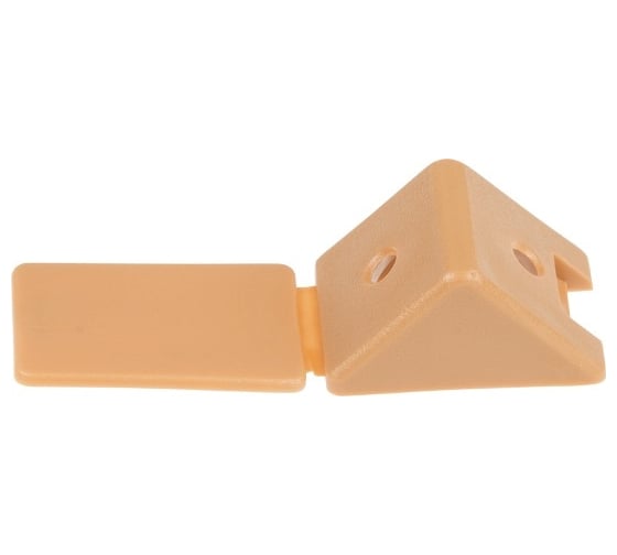 Мебельный кронштейн СЗХИ МК 30x30x16x1,5 коричневый, 300 шт, 4680016800885
