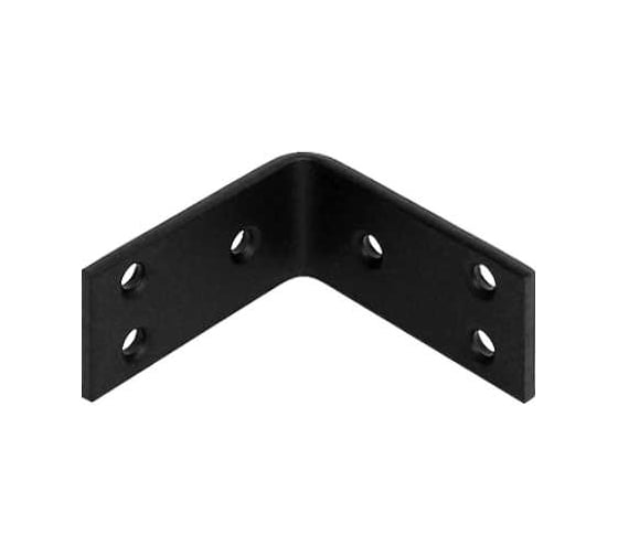Мебельный кронштейн СЗХИ МК 20x20x16x1,5 коричневый, 500 шт. 4680016800878