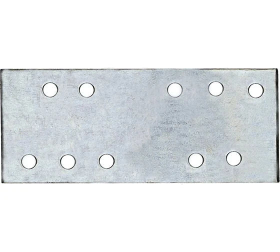 Перфорированная прямая пластина Suki 40x100x2 мм, нержавеющая сталь СЗХИ КПК01055