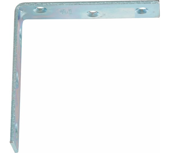 Мебельные уголки СЗХИ 25x25x17x2 с шурупом белый цинк 4 шт 122730