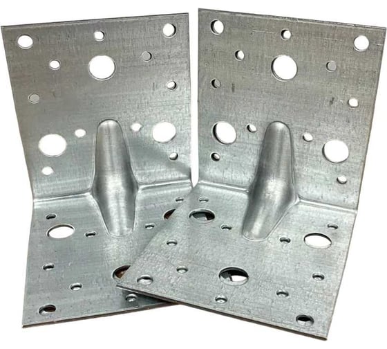 Крепежный уголок усиленный СЗХИ 105x105x90 ОЦ, 4 шт. B94010590231599