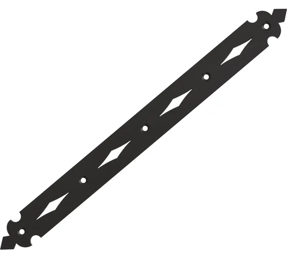 Пластина декоративная СЗХИ  400x35 черный КПК00572