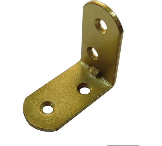 Мебельный угол СЗХИ широкий, жёлтый цинк, KSZ6 60х60х60х2 мм 145544